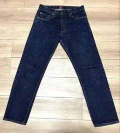 【美品】RESOLUTE 712 W30 L31 濃紺　ストレートデニム