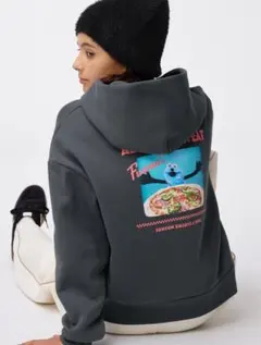 【新品未使用】GU パペットスンスン ヘビーウェイトスウェットパーカ Sサイズ