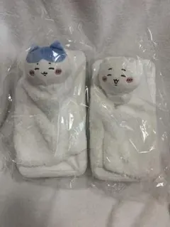 ちいかわ＆ハチワレ おふとんぬいぐるみティッシュケース　カバー