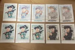 摂津のきり丸 土井半助 ぱしゃこれ 第一弾 雪 箔押し