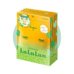 北海道限定 ルルルン フェイスマスク メロンの香り 7枚入×５袋　旅する