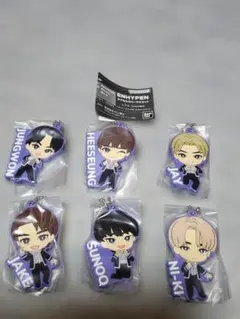 ENHYPEN ガチャ　キーホルダー 6個セット
