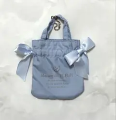 メゾンドフルール ガチャガチャ ダブルリボンギャザートートバッグ キーホルダー