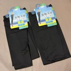レディース レギンス 夏用 接触冷感 大きいサイズ 3L 2点のサムネイル