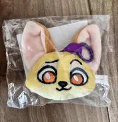 ズートピア フェイスぬいぐるみマスコット フィニック　ハッピーくじ