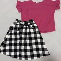 グローバルワーク　Tシャツ＆スカートのサムネイル