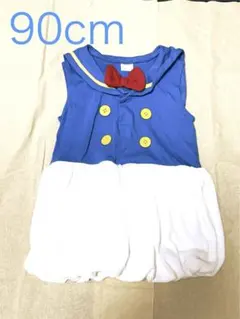 バースデイ ディズニー ドナルド ワンピース 90cm