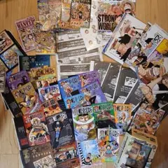ワンピース　ブックカバー　ポスター　漫画　雑誌　DVD　２枚組　非売品