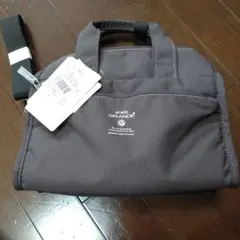 アネロ　グランデ　ショルダーバック　2way ミニボストン　黒　ブラック　グレー