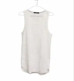 タンクトップ Confilm ホワイト トップス Mサイズ メンズ