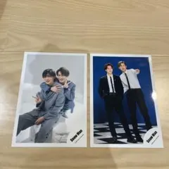 SnowMan 目黒蓮 渡辺翔太 公式写真 混合 2枚セット めめなべ