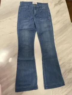 フレアデニムパンツ ライトブルーのサムネイル
