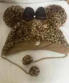 ディズニーヒョウ柄ファンキャップ