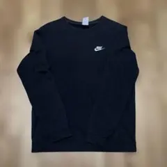 NIKE ナイキ スウェット トレーナー ブラック 刺繍ロゴ L