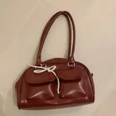 エナメルハンドバッグ 韓国