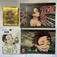 鬼滅の刃 竈門炭治郎 アクスタ ビッグクリアカード 4点セット