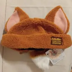 ディズニー　ピーターパン　ファンキャップ　ロストキッズ　キツネ