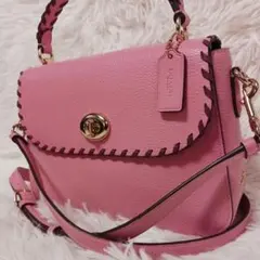 【美品】COACH マーリー サッチェル 2way ハンドバッグ C4107