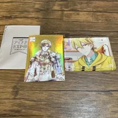 アイドリッシュセブン　六弥ナギ　アクリルブロック/ホログラムステッカー