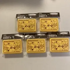 ポケモンカードゲーム　ダメカンケース　ピカチュウ大集合　5個セット