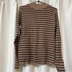 GLOBAL WORK ストライプニット Mサイズ