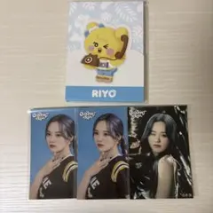 NiziU RIO ステッカー NIZOO RIYO メモ帳 オンラインくじ