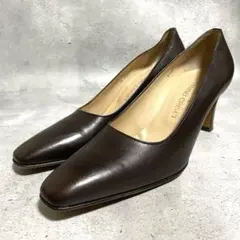 タニノクリスチー　TANINO CRISCI　レザーパンプス　ヒール　35.5