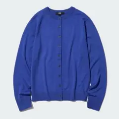 新品 未使用 タグなし ユニクロ メリノウール クルーネック カーディガン L