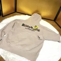 【美品】BILLABONG パーカー カリフォルニア サーフ XL ベージュ