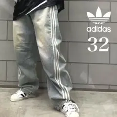 新品32】ADILENIUMシーズン3 バナナフィット ウォッシュドデニムパンツ