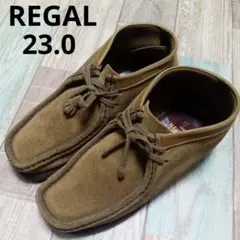リーガル　23.0　モカシン　スエード　タッセル　ワラビー風　REGALのサムネイル