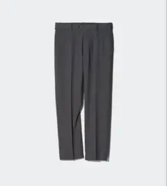 UNIQLO 感動パンツ(ウールライク)　ダークグレイ　 76cm
