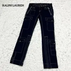 美品 RALPH LAUREN ラルフローレン ボンテージ カーゴデニム M