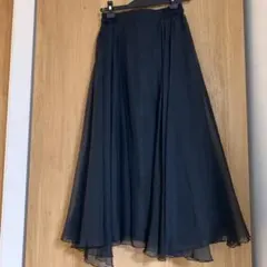 昭和レトロ　プリーツスカート ロングスカート