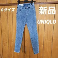 新品！ユニクロ　ウルトラストレッチデニムレギンスパンツ