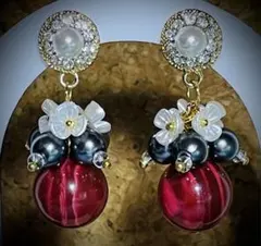 パールビーズピアス