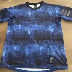 adidas アディダス グラフィックTシャツ 青　ブルー　Lサイズのサムネイル