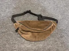 ブラウンファーボディバッグ ニコアンド