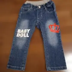 BABYDOLL デニムロングパンツ 90
