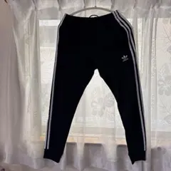 adidas PRIMEBLUE ブラック ジャージパンツ S