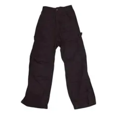 JaVa ブラック ワイドカーゴパンツ 綿100%（S）ウエストゴム ゆったり