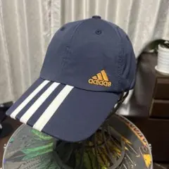 adidas キャップ ネイビー　キッズ