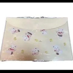 新品未使用《ファミリア》クリアケース（中）未開封　 ポーチ　ファイル