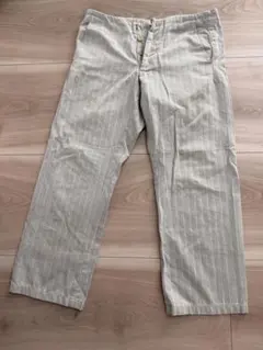 Maison Margiela 10 ストライプ ストレートパンツ 46のサムネイル