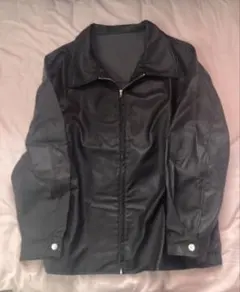 レザージャケット 裏起毛 ライダースジャケット グランジ ロック パンク