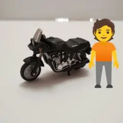 スズキ GSX1100S ミニバイク ブラック　プルバック走行のサムネイル