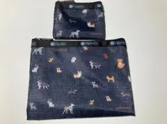 BAILA 2026年4月号 レスポートサック ワンコ柄ポーチセット 付録 犬柄