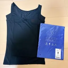 【新品・未使用】次世代接触冷感　タンクトップ　ブラック　M
