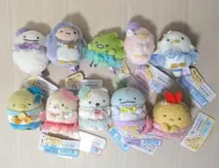 新品　すみっコぐらし　てのりぬいぐるみ　ぺんぎんラグーン　まとめ売り　ざっそう