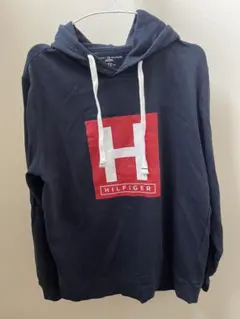 TOMMY HILFIGER パーカー ネイビー